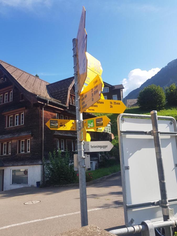 Apartament Ferien Im Gugger Nesslau Zewnętrze zdjęcie